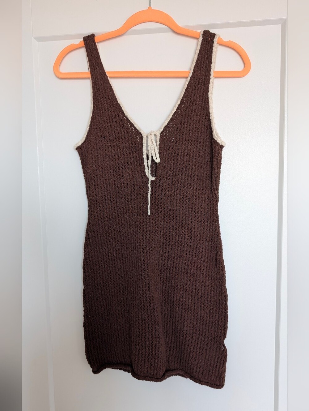 Abercrombie Women'sCrochet-Style Mini Dress Coverup